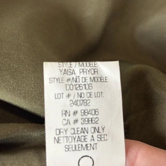 Theory Olive and Black Yaisa Pryor Blazer - Picture 5 of 6